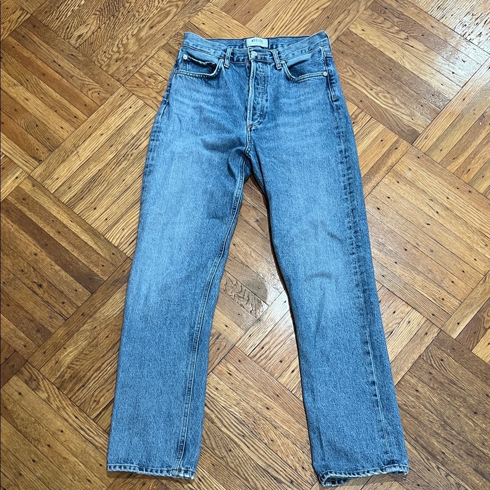 Agolde Men's Straight Jeans - Blue